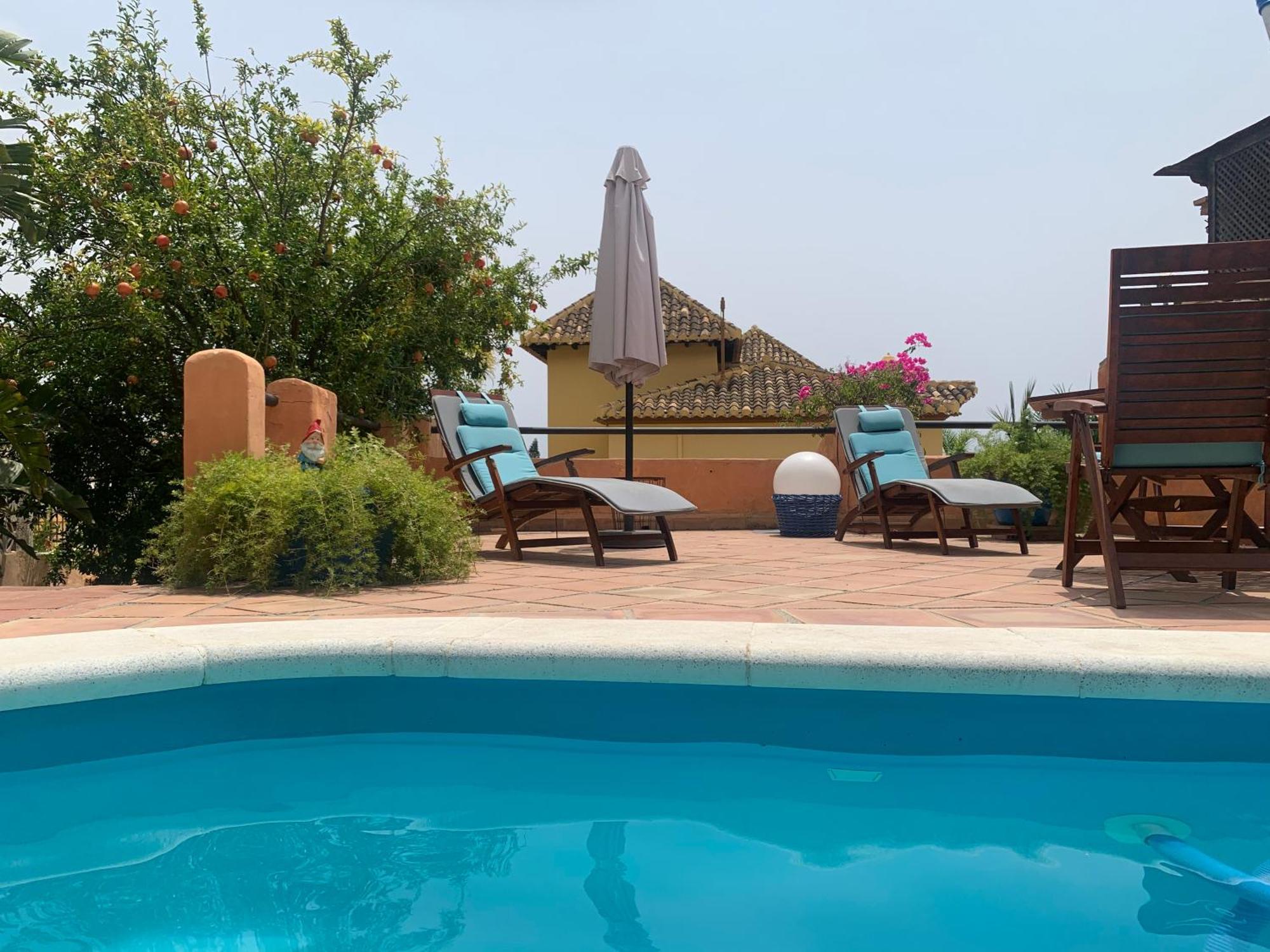 Apartamento Con Jacuzzi Y Terraza Con Opcion A Piscina Privada Almunecar Bagian luar foto